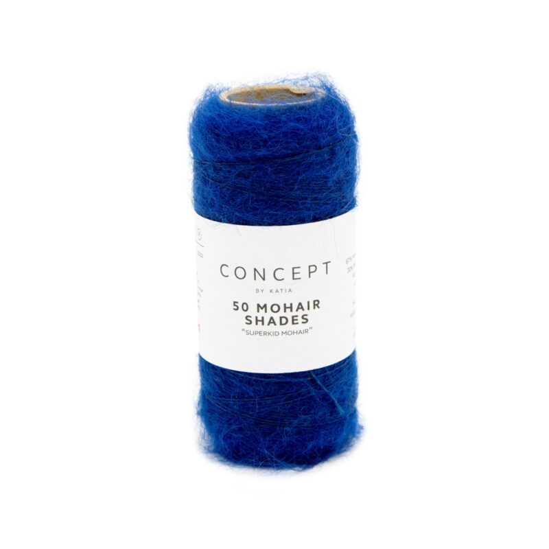 50 MOHAIR SHADES - Donker blauw