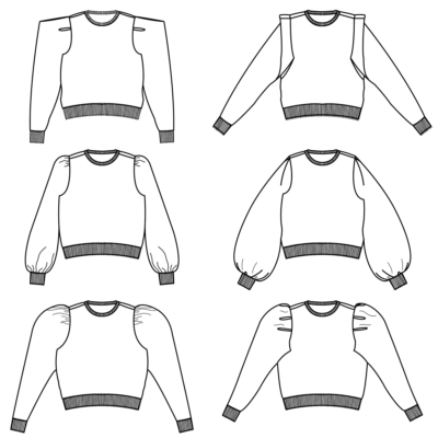 Hera sweater patroon voor dames & tieners - Bel'etoile