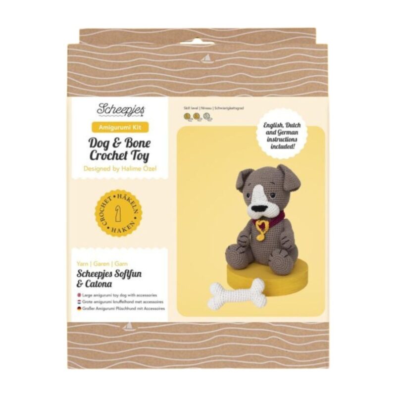 Scheepjes Amigurumikit Hond & bot Haakkit
